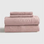 Quince Queen European Linen Sheet Set Dusty Mauve $184 Msrp (story Notes). Fixed Price $119.90.