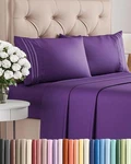 King Size 4 Piece Set - Comfy Breathable Cooling Bed Hote.... Fixed Price $72.35.