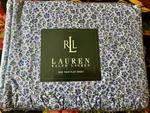 New Package Lauren Ralph Elizabeth Street Floral Twin Flat Sheet. Fixed Price $49.00.