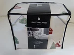 London Fog Turkish Flannel Queen Size Sheet Set Cabin The Woods Pattern. Fixed Price $79.99.