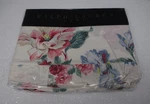 Ralph Lauren Lorraine White Pink Floral Ruffled Flat Sheet - Queen. Fixed Price $249.99.