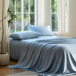 Nwt Sijo Doz Bamboo Set 4 Pc- 2 Pillowcases Sky Blue King. Fixed Price $65.00.