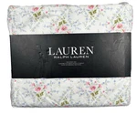 Lauren Ralph Twin Floral Sheet Set Pink Blue Cottage Cotton Bedding. Fixed Price $74.99.
