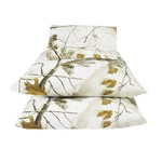 Realtree Snow Sheets Set, White Camouflage Bedding. Fixed Price $53.95.