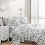 Laura Ashley Home - Queen Sheets, Soft Sateen Cotton Bedding Set Sleek, Smo.... Fixed Price $75.49.