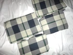 Tommy Hilfiger Ethan Plaid Blue Green Beige (4PC) Twin Fitted & Flat Sheet Set. Fixed Price $55.20.
