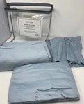 Milano Collection Twin Sheet 1000 Thread Count 100% Cotton 3 Piece - Light Blue. Fixed Price $94.27.