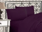 Elegant Comfort 1500 Premier Hotel Quality 4-PIECE Bed Sheet King, Purple. Fixed Price $40.94.