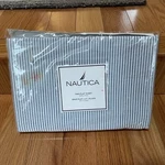 Nautica Twin Flat Sheet Oxford Stripe 100% Cotton. Fixed Price $29.99.
