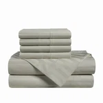 Casa Platino 100% Egyptian Cotton Sheets Full Size Set - 6 Pieces Damask St.... Fixed Price $92.75.