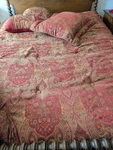 Croscill Red 5 Pc Bedding Set 4 Pillows. Fixed Price $65.00.