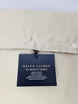 Ralph Lauren Rl Organic Sateen Coastal Sand Queen Flat Sheet New. Fixed Price $170.00.