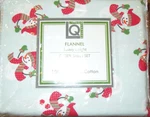 Living Quarters Snowmen Cold Weather Queen Multi Heavy Weight Flannel Sheet Set. Fixed Price $79.99.