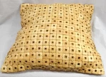Large 100% Wood Tile Throw Pillow Sham Case Cushion Cover Modern Boho Urban. Fixed Price $29.99.