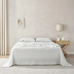 Natural Home Linen Sheet Set (silver) - King. Fixed Price $328.51.