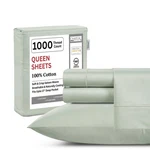 100% Cotton Sheets 1000 Thread Count Bedding & Pillowcase Sets Hotel. Fixed Price $198.09.