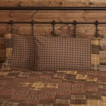 Rustic Standard Pillow Case Set Of 2 Brown Patchwork Bedroom Decor Vhc Brands. Fixed Price $27.95.