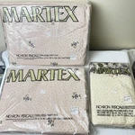 Martex Floral Dots Sheet Set Twin Fitted (2) Pillowcases No-iron Percale Vtg. Fixed Price $23.95.