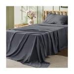 Bedsure Twin Set Grey - Soft Sheets, 3 Pieces Hotel Luxury Tw.... Fixed Price $24.39.