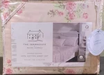 Farmhouse Rachel Ashwell Shabby Chic Pale Pink W/roses Floral 4P Queen Sheet Set. Fixed Price $60.99.