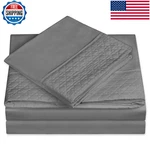 Elegant Comfort Luxury Best Soft Coziest 4-PIECE Bed Sheet Set 1500 Premier. Fixed Price $33.90.