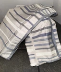 Hotel Collection Striped 100% Pima Cotton Standard Size Pillowcases Set Of 2. Fixed Price $14.00.