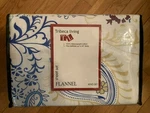 Tribeca Living King Abstract Paisley Printed Extra Deep Pocket Flannel Sheet Set. Fixed Price $66.95.