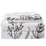 Yibeizi King Floral Printed Set Boho Botanical Rustic Bed. Fixed Price $54.00.