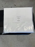 Parachute Sateen Cal King Fitted Sheet White 100% Premium Egyptian Cotton New. Fixed Price $65.00.