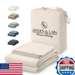 Linden & Lain Luxury King Size Bed Sheet Set Organic Ultra Soft. Fixed Price $183.81.