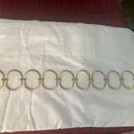 Sferra Queen Flat Sheet Catena Chain 100% Cotton Percale Sand. Fixed Price $179.99.