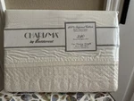 Nip Vintage Dots Charisma Queen Flat 310 Regency Lace Sheet Fieldcrest Usa. Fixed Price $265.00.