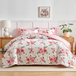 Uozzi Bedding Flower Comforter Sheet Set White Bag 6 Pieces Twin Size. Fixed Price $72.92.
