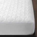 The Company Store Cotton Mattress Pad Oggi Quilted Design 270 Gsm White. Fixed Price $54.99.