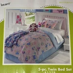 Jumping Beans Butterfly Breeze 5-PIECE Twin Set New Bedding Comforter Sheets. Fixed Price $50.00.