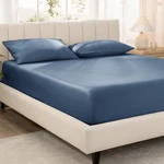 Bare Home Organic Cotton Sateen Fitted Sheet - Smooth Weave. Fixed Price $41.99.