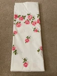 New! Vintage Martex Luxor West Point Pepperll Pink Roses Twin Flat Sheet. Fixed Price $19.99.