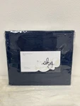 Sky 100% Cotton Percale King Sheet Set Navy New. Fixed Price $55.00.