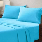 100% Cotton Flannel Solid Breathable Deep Pocket Sheet Bedding Set. Fixed Price $82.80.