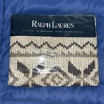 New Ralph Lauren Auckland Neutral One Twin Flat Sheet. Fixed Price $74.99.