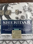 Sheridan Australia Botanical Graphite Floral Standard Pillowcases. Fixed Price $39.00.