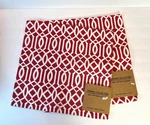 Set Of 2 14 Madison Industries Red White Placemats Canvas Collection Cotton. Fixed Price $14.99.