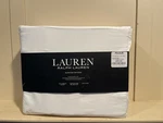 Nwt Ralph Lauren Queen White Sheet Set 300 Thread Count Dunham Sateen 100%COTTON. Fixed Price $69.99.