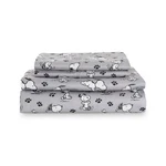 Berkshire Blanket Peanuts Kids Sheet Set King Size - 4 Pieces,cute Character Sn. Fixed Price $61.10.