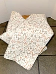 Home Essentials 100% Cotton King Size Pillowcases Leaf Pattern Set Of 2. Fixed Price $14.00.
