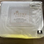 Pizuna Cotton Full/queen Sheet Set Light White, 400 Thread Count 100% /l. Fixed Price $40.76.