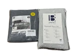 Utopia Twin Gray Sheet Set & Byourbed Xl Supersoft. Fixed Price $25.00.