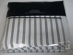 New Ralph Lauren Deauville Shirting Stripe Navy Cream Flat Sheet - Queen. Fixed Price $129.99.
