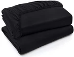 Twin Xl Fitted Sheets Bulk Pack 2 Bottom Soft Brushed Microfiber Black. Fixed Price $35.69.