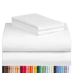 Queen Set, 4PC Bed Size, Deep Pocket Cooling Sheets, Soft Ho.... Fixed Price $54.39.